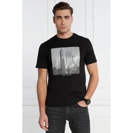 Armani Exchange T-shirt | Regular Fit ze sklepu Gomez Fashion Store w kategorii T-shirty męskie - zdjęcie 172881994