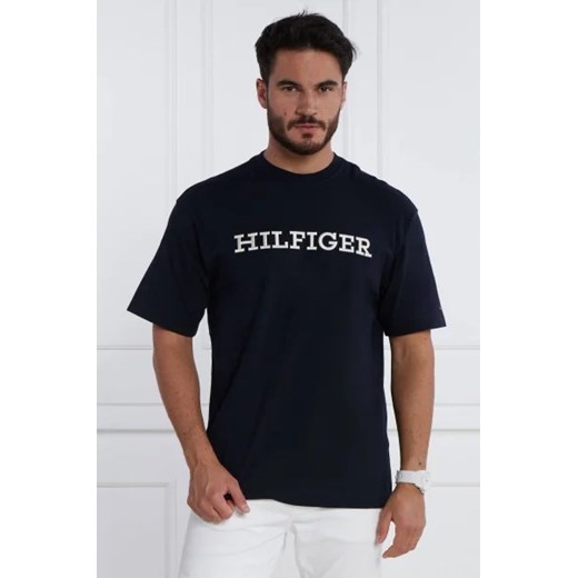 Tommy Hilfiger T-shirt MONOTYPE EMBRO | Relaxed fit ze sklepu Gomez Fashion Store w kategorii T-shirty męskie - zdjęcie 172882092