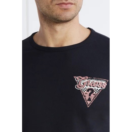 T-shirt męski Guess z długimi rękawami 