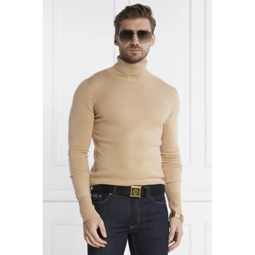 Karl Lagerfeld Wełniany golf | Slim Fit | z dodatkiem kaszmiru Karl Lagerfeld XL okazyjna cena Gomez Fashion Store