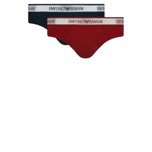 Emporio Armani Slipy 2-pack ze sklepu Gomez Fashion Store w kategorii Majtki męskie - zdjęcie 172882624