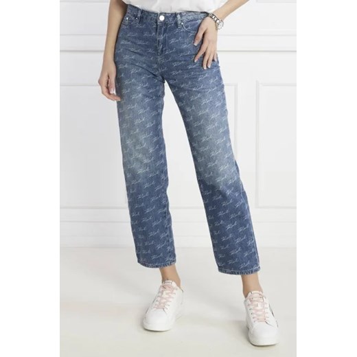 Karl Lagerfeld Jeansy karl aop gf | Regular Fit Karl Lagerfeld 26 promocja Gomez Fashion Store