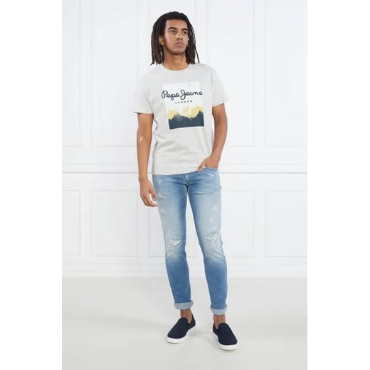 Pepe Jeans London T-shirt | Regular Fit XL okazyjna cena Gomez Fashion Store