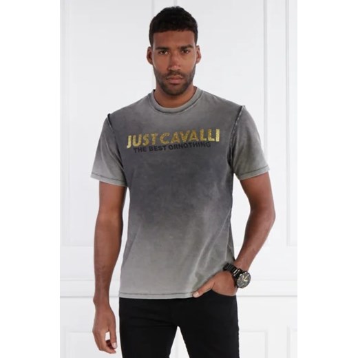 Just Cavalli Dwustronny t-shirt | Regular Fit Just Cavalli L Gomez Fashion Store