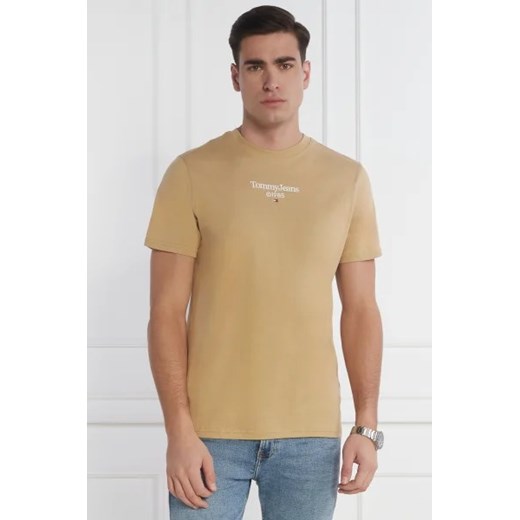 Tommy Jeans T-shirt ENTRY TEE EXT | Slim Fit ze sklepu Gomez Fashion Store w kategorii T-shirty męskie - zdjęcie 172884124