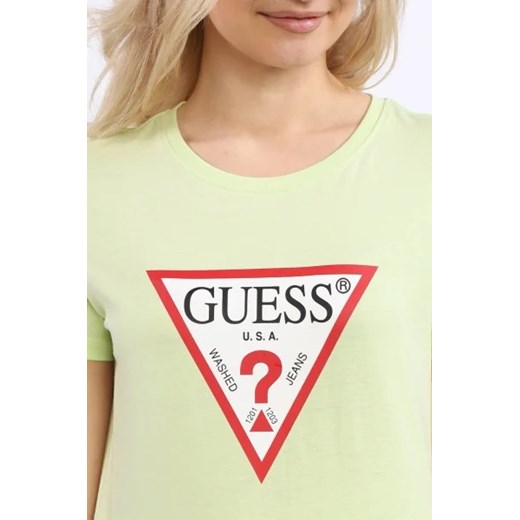 GUESS T-shirt ORIGINAL | Regular Fit Guess XS Gomez Fashion Store promocja