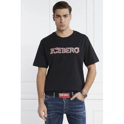Iceberg T-shirt | Regular Fit ze sklepu Gomez Fashion Store w kategorii T-shirty męskie - zdjęcie 172885101