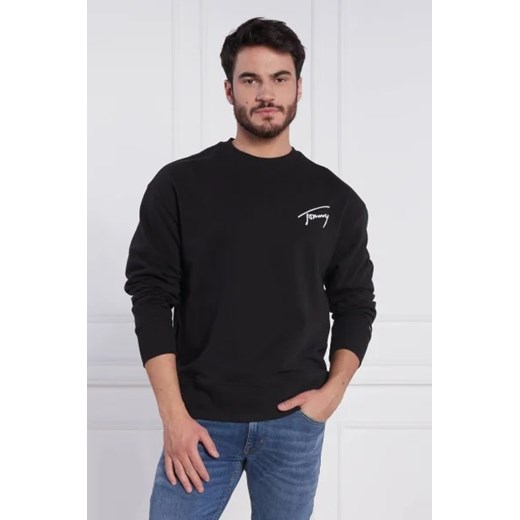 Tommy Jeans Bluza SIGNATURE CREW | Relaxed fit Tommy Jeans S okazja Gomez Fashion Store