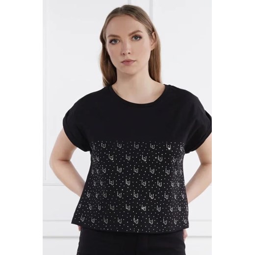 Liu Jo Beachwear T-shirt | Regular Fit ze sklepu Gomez Fashion Store w kategorii Bluzki damskie - zdjęcie 172886183