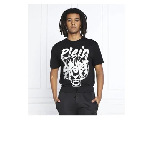 Plein Sport T-shirt | Regular Fit ze sklepu Gomez Fashion Store w kategorii T-shirty męskie - zdjęcie 172886221