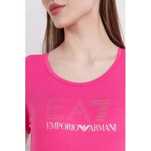 EA7 T-shirt | Regular Fit XL wyprzedaż Gomez Fashion Store