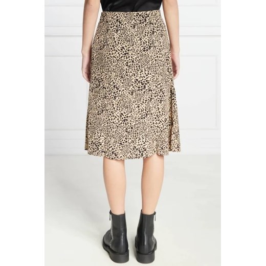 Spódnica Tommy Jeans z wiskozy 