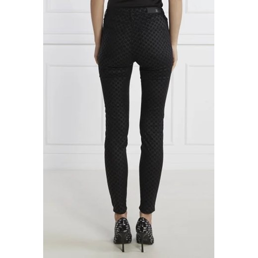 Karl Lagerfeld Jeansy shiny monogram | Skinny fit Karl Lagerfeld 28 okazja Gomez Fashion Store