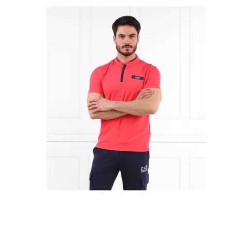 EA7 Polo | Regular Fit ze sklepu Gomez Fashion Store w kategorii T-shirty męskie - zdjęcie 172887534