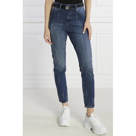 Pepe Jeans London Jeansy UHW SPARKLE | Tapered 27/30 wyprzedaż Gomez Fashion Store