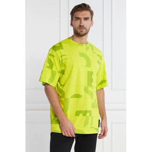 BOSS GREEN T-shirt Timono Lotus | Regular Fit ze sklepu Gomez Fashion Store w kategorii T-shirty męskie - zdjęcie 172888300