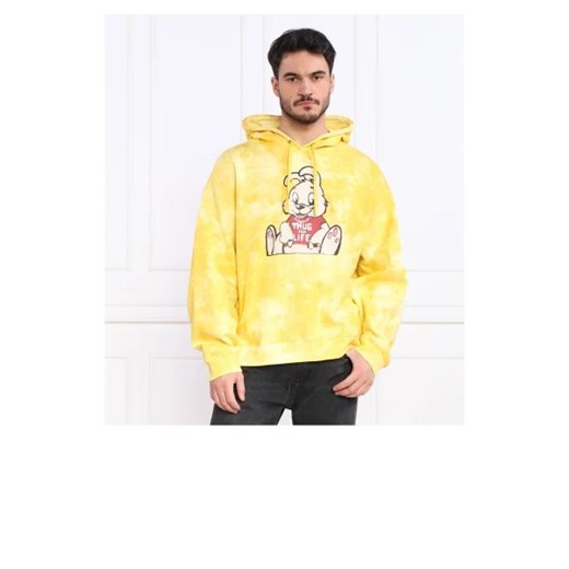 GUESS Bluza GUESS X Brandalised LEON WASHED BUNNY | Oversize fit Guess S Gomez Fashion Store okazja