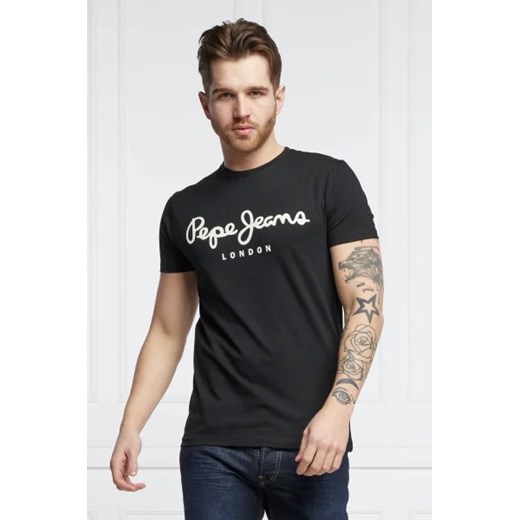 Pepe Jeans London T-shirt | Slim Fit ze sklepu Gomez Fashion Store w kategorii T-shirty męskie - zdjęcie 172888714