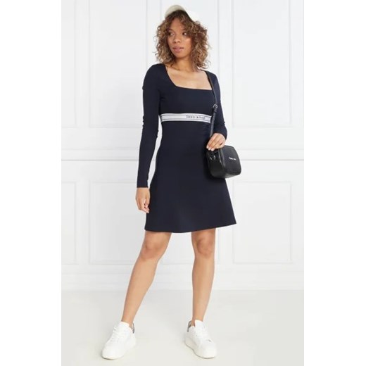 Tommy Jeans Sukienka TJW LOGO WB LS Tommy Jeans S okazja Gomez Fashion Store