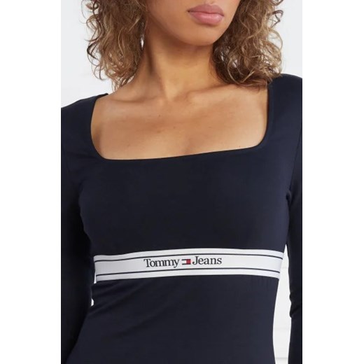 Tommy Jeans Sukienka TJW LOGO WB LS Tommy Jeans L promocja Gomez Fashion Store