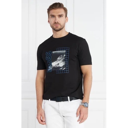BOSS BLACK T-shirt Tiburt | Regular Fit ze sklepu Gomez Fashion Store w kategorii T-shirty męskie - zdjęcie 172889141