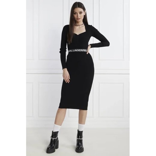 Karl Lagerfeld Sukienka Karl Lagerfeld XS Gomez Fashion Store wyprzedaż