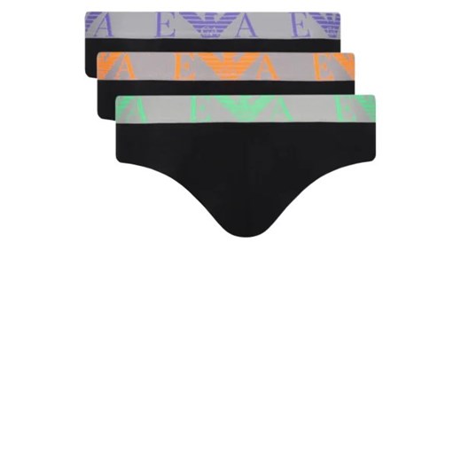 Emporio Armani Slipy 3-pack Emporio Armani XL wyprzedaż Gomez Fashion Store