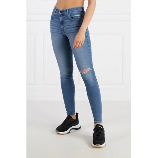 Levi's Jeansy 720 HIRISE SUPER SKINNY ISLAND | Super Skinny fit 27/28 okazja Gomez Fashion Store