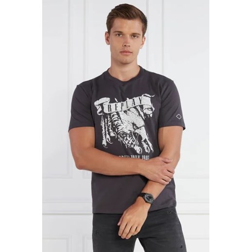 Replay T-shirt | Regular Fit ze sklepu Gomez Fashion Store w kategorii T-shirty męskie - zdjęcie 172890082