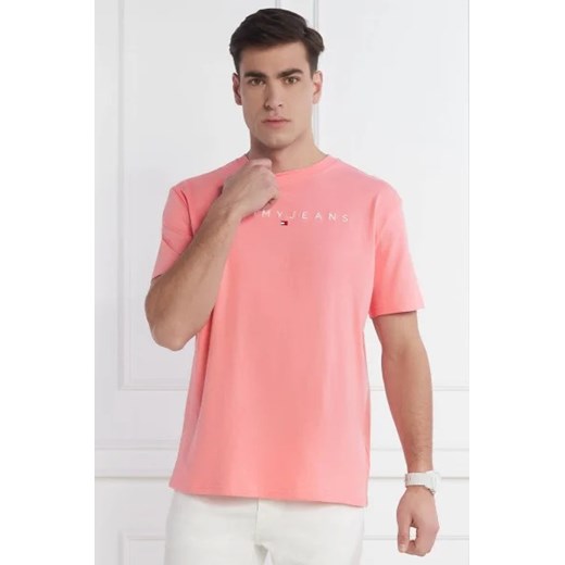 Tommy Jeans T-shirt LINEAR LOGO TEE EXT | Regular Fit Tommy Jeans XL Gomez Fashion Store