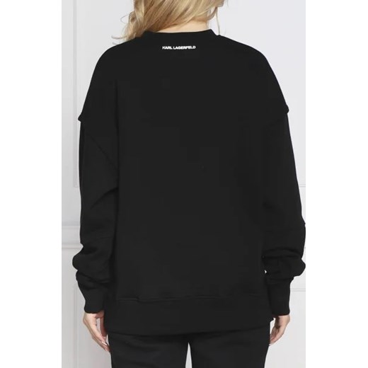 Karl Lagerfeld Bluza ikonik 2.0 | Relaxed fit Karl Lagerfeld XS okazyjna cena Gomez Fashion Store