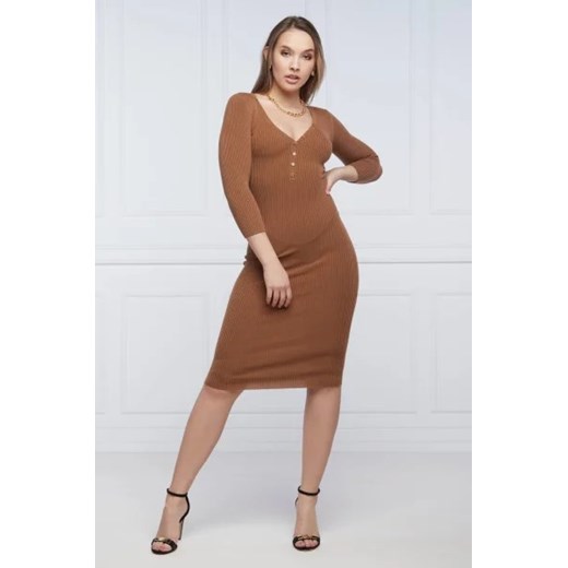 Elisabetta Franchi Sukienka | z dodatkiem jedwabiu ze sklepu Gomez Fashion Store w kategorii Sukienki - zdjęcie 172891432