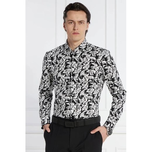 BOSS BLACK Koszula H-HANK-kent-C1 | Slim Fit ze sklepu Gomez Fashion Store w kategorii Koszule męskie - zdjęcie 172891691