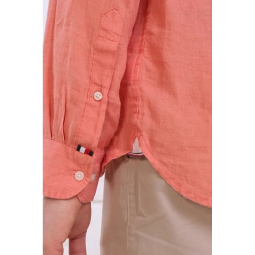 Tommy Hilfiger Lniana koszula | Slim Fit Tommy Hilfiger XL okazja Gomez Fashion Store