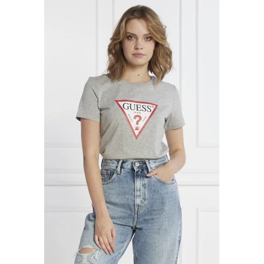 GUESS T-shirt | Regular Fit ze sklepu Gomez Fashion Store w kategorii Bluzki damskie - zdjęcie 172892292