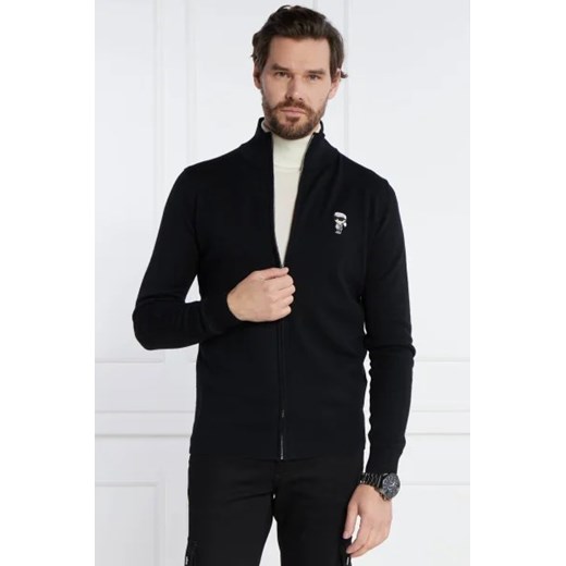 Karl Lagerfeld Wełniany sweter | Regular Fit ze sklepu Gomez Fashion Store w kategorii Swetry męskie - zdjęcie 172892391