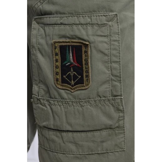 Spodenki męskie Aeronautica Militare z bawełny na lato 