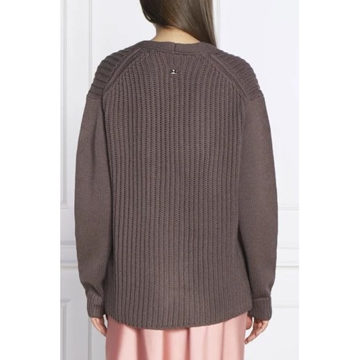 Joop! Wełniany kardigan | Relaxed fit Joop! 40 okazja Gomez Fashion Store
