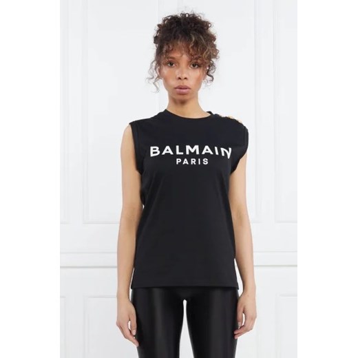 Balmain Top | Regular Fit ze sklepu Gomez Fashion Store w kategorii Bluzki damskie - zdjęcie 172892503