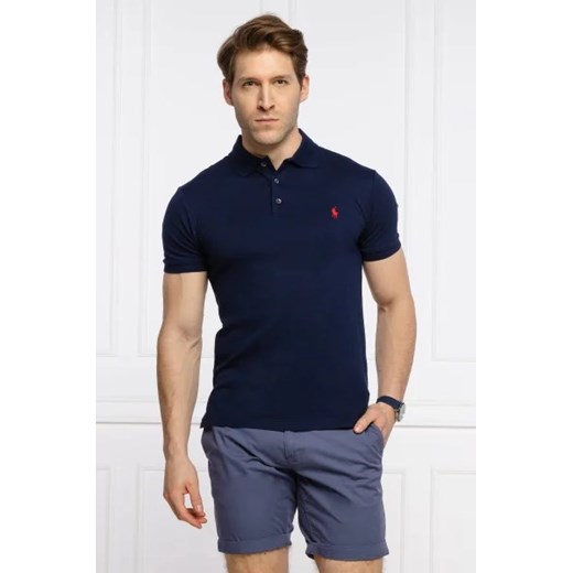 POLO RALPH LAUREN Polo | Slim Fit | stretch mesh ze sklepu Gomez Fashion Store w kategorii T-shirty męskie - zdjęcie 172892541
