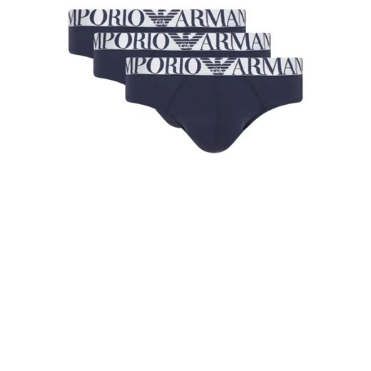 Emporio Armani Slipy 3-pack ze sklepu Gomez Fashion Store w kategorii Majtki męskie - zdjęcie 172892651