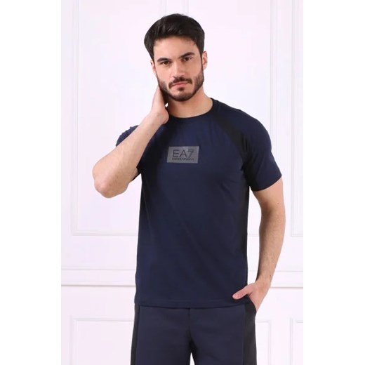 EA7 T-shirt | Regular Fit ze sklepu Gomez Fashion Store w kategorii T-shirty męskie - zdjęcie 172892932