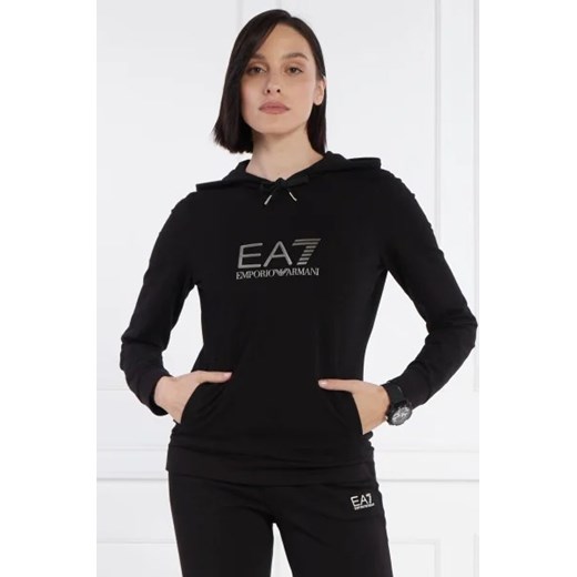EA7 Bluza | Regular Fit ze sklepu Gomez Fashion Store w kategorii Bluzy damskie - zdjęcie 172893142