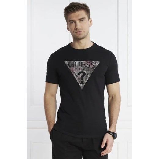 GUESS T-shirt | Slim Fit ze sklepu Gomez Fashion Store w kategorii T-shirty męskie - zdjęcie 172893363