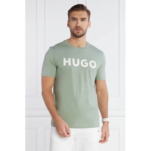 HUGO T-shirt Dulivio | Regular Fit L okazja Gomez Fashion Store