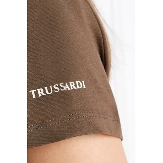 Trussardi T-shirt | Regular Fit Trussardi XXS wyprzedaż Gomez Fashion Store