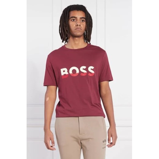 BOSS GREEN T-shirt Tee 1 | Regular Fit ze sklepu Gomez Fashion Store w kategorii T-shirty męskie - zdjęcie 172893683