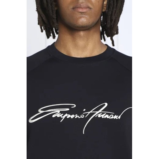 Emporio Armani Bluza | Regular Fit Emporio Armani XXL wyprzedaż Gomez Fashion Store