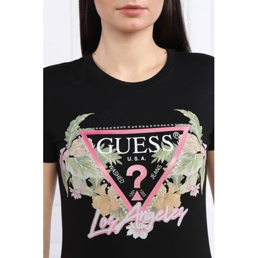 Bluzka damska Guess bawełniana