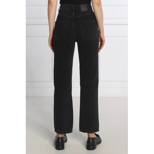 BOSS BLACK Jeansy STRAIGHT CROP 4.0 | Straight fit 31 wyprzedaż Gomez Fashion Store
